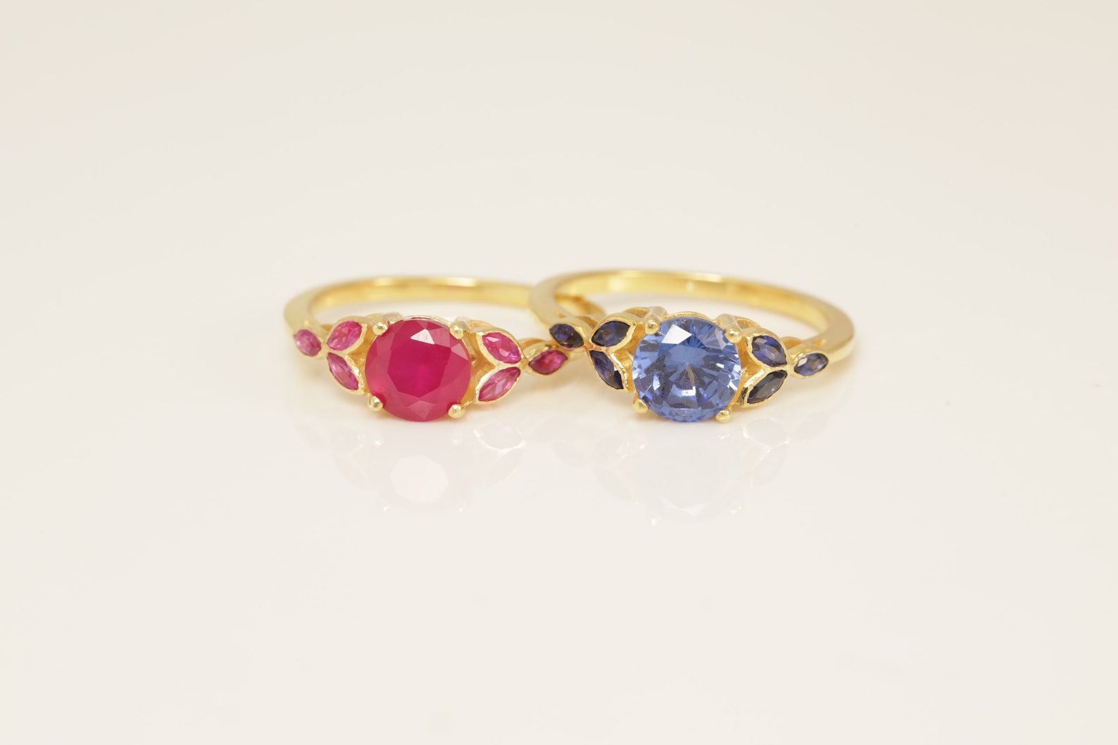 Art Deco Ruby Engagement Ring, July Birthstone Ring, Gemstone Wedding Ring, Anniversary Ring, Promise Ring